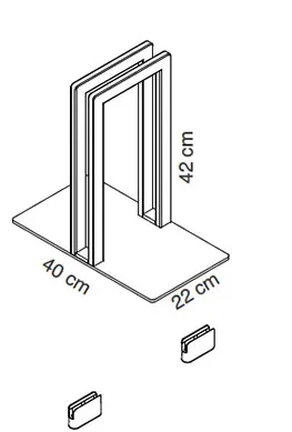 Pli Oversize vloersteun