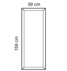 Pli Oversize paneel 59 x 159 cm